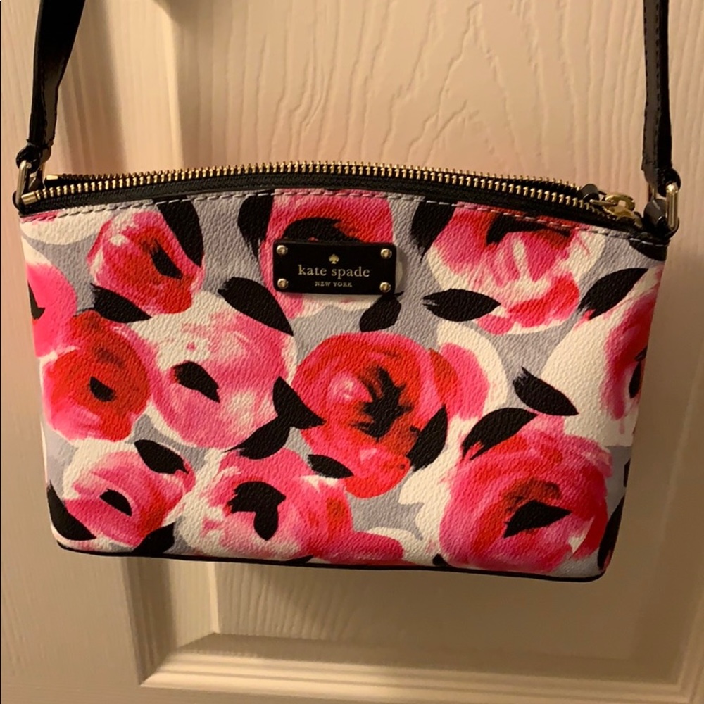 NWOT Kate Spade Floral Crossbody